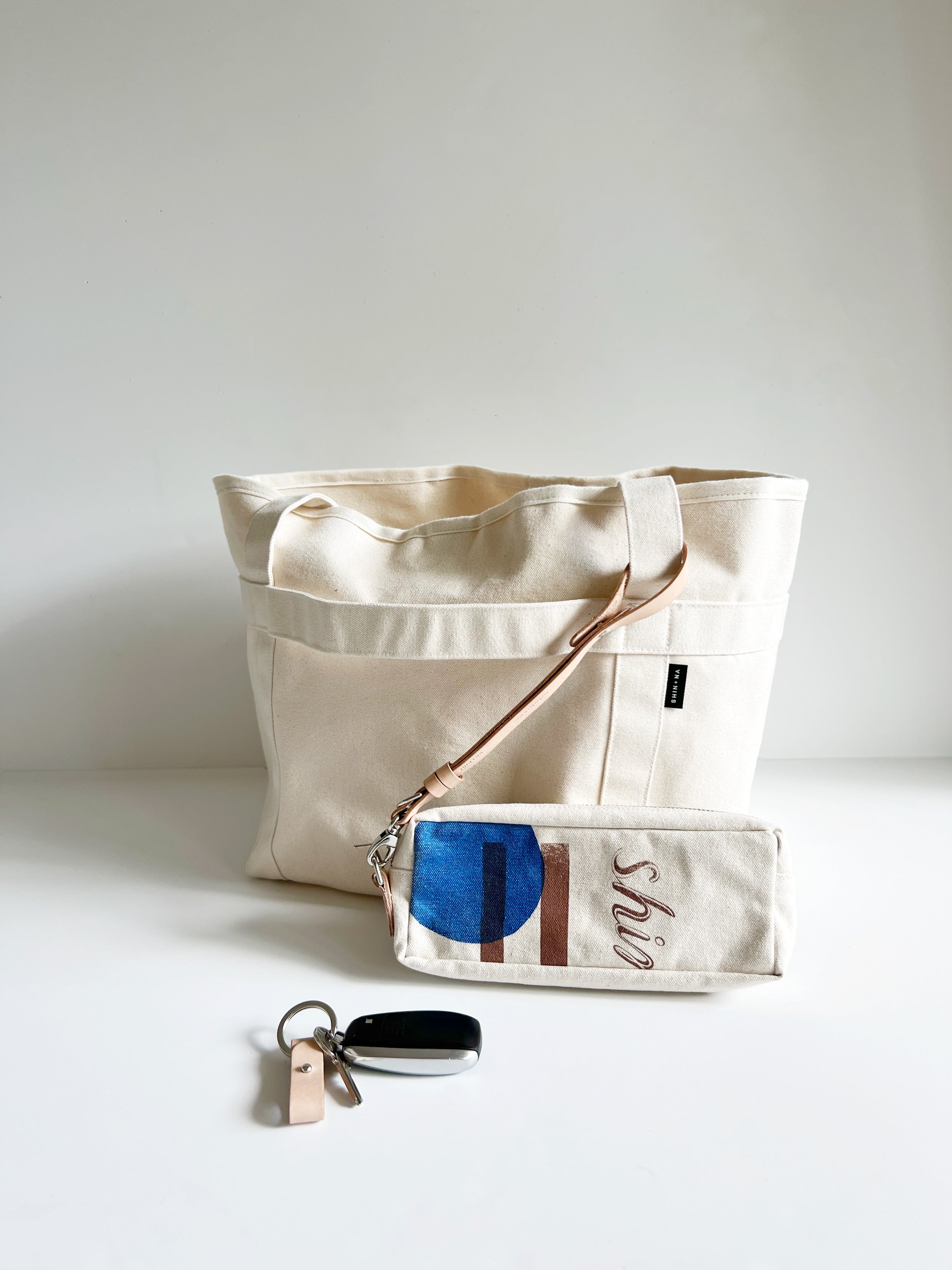 The Convertible Leather Wristlet Key Chain