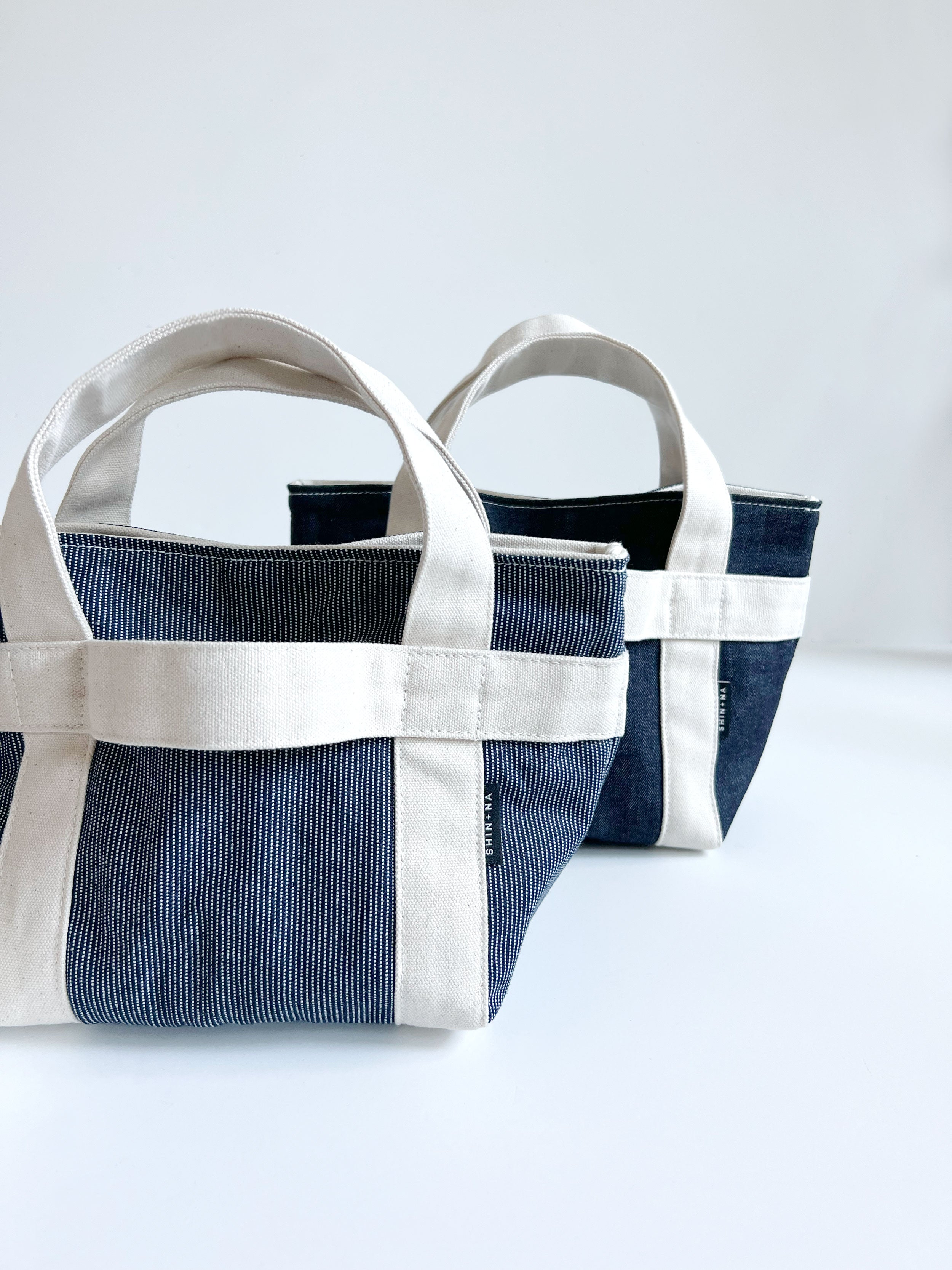 The Crossbody Mini Canvas Tote