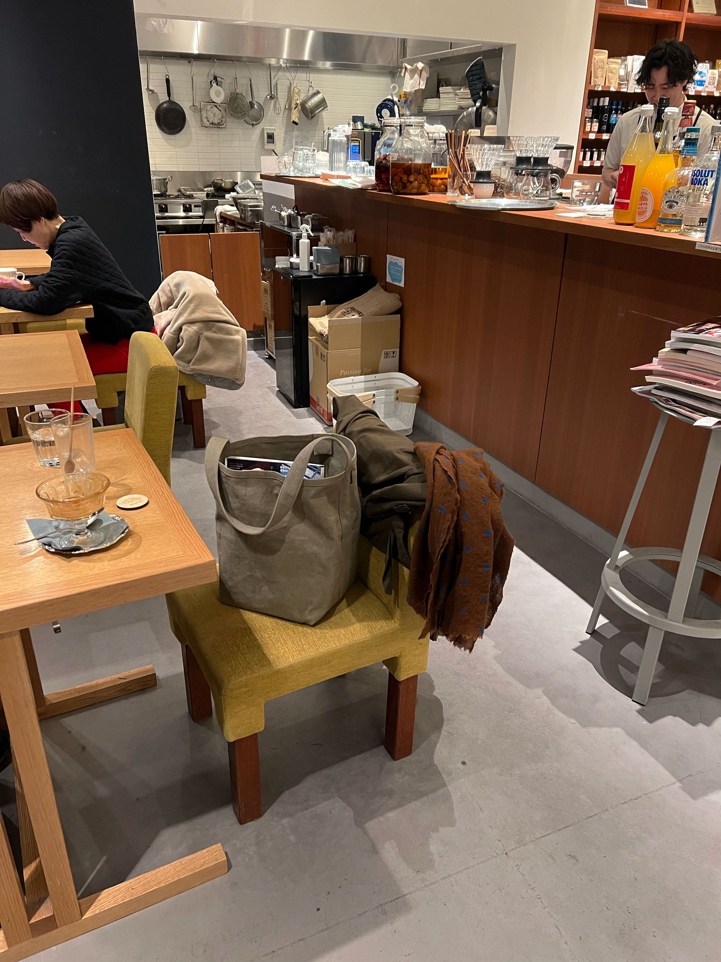 The Tall Reversible Canvas Bucket Tote