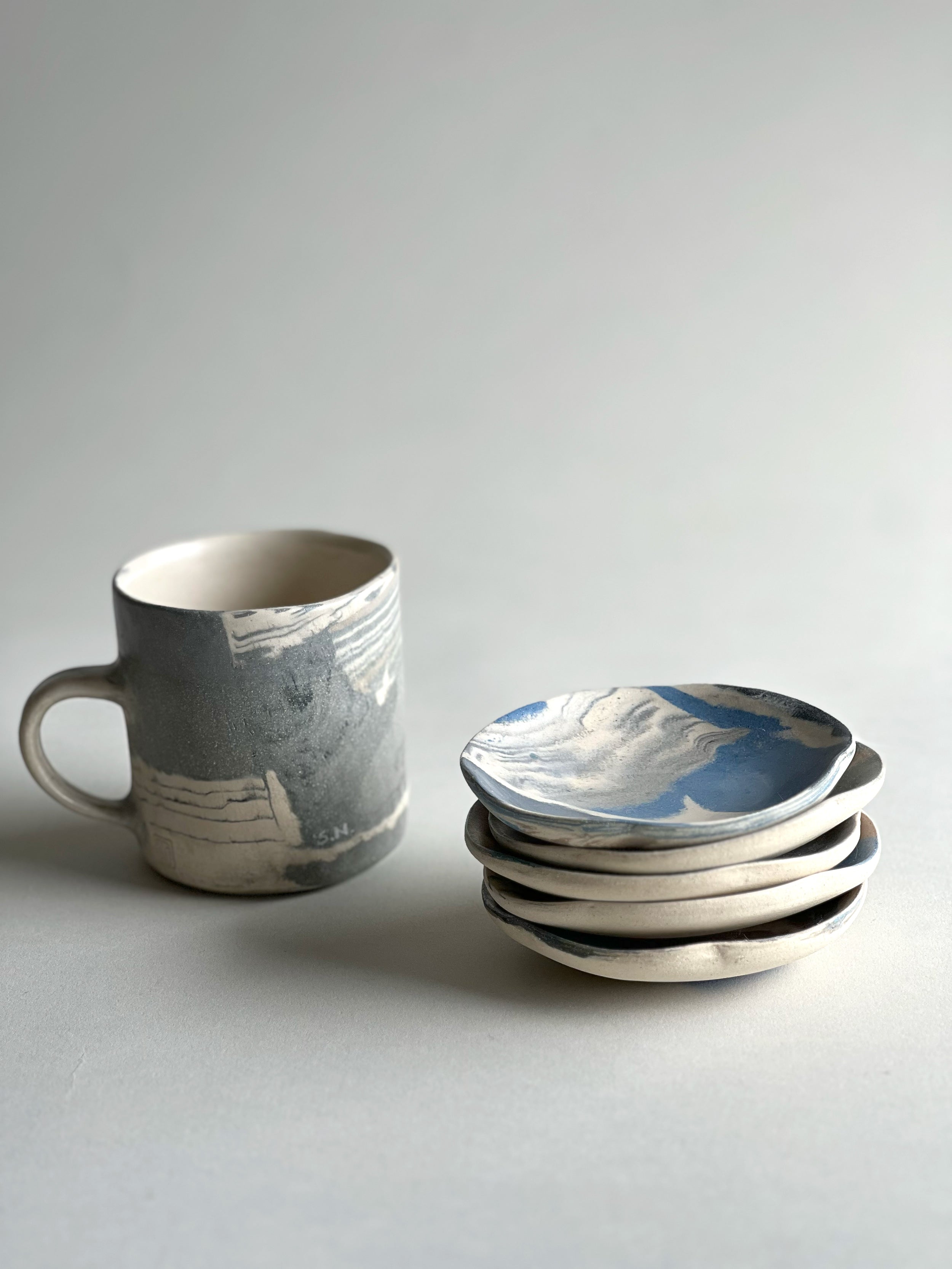 Handbuilt Inlay Dish