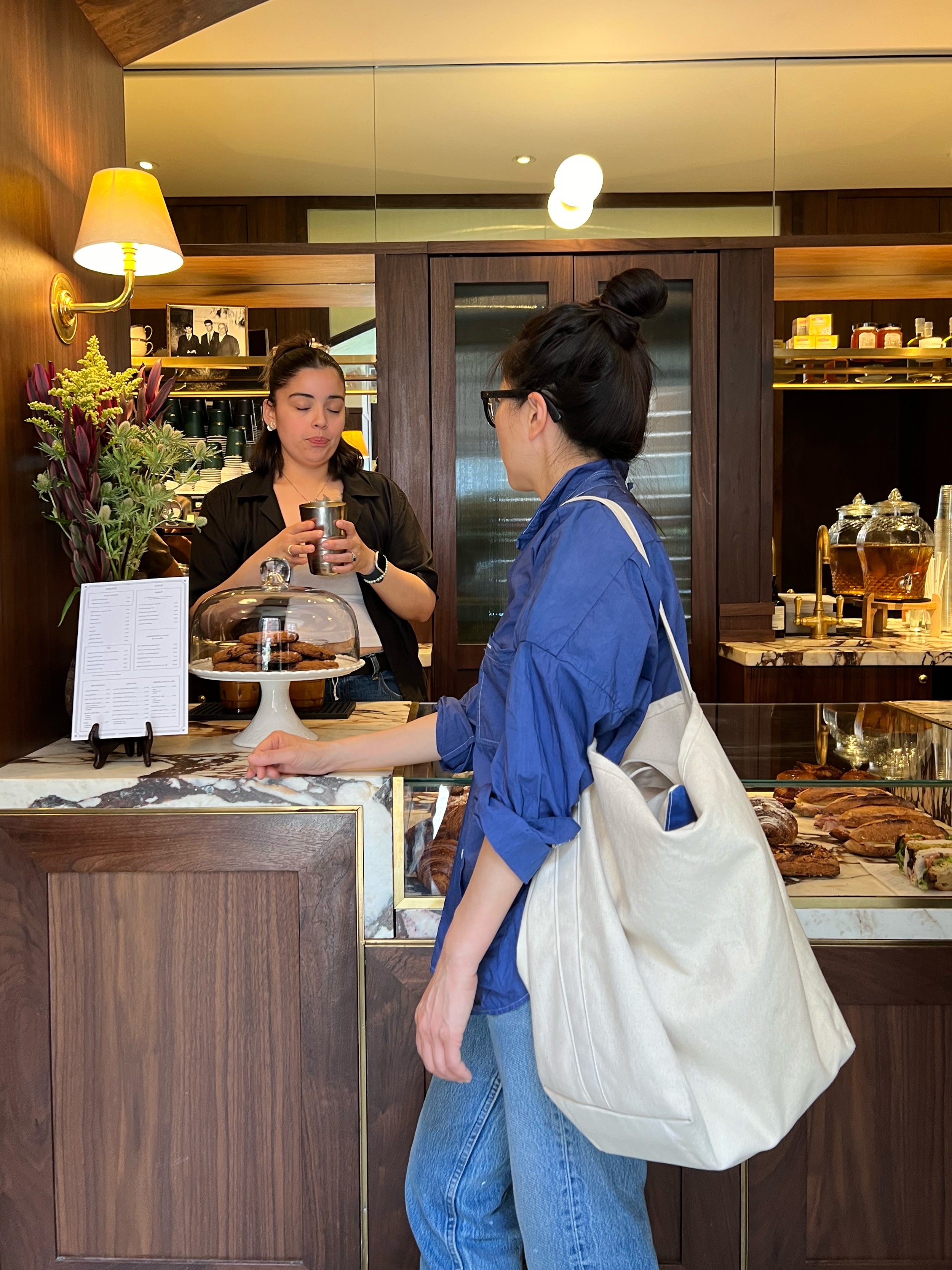 The Grand Reversible Bucket Canvas Tote