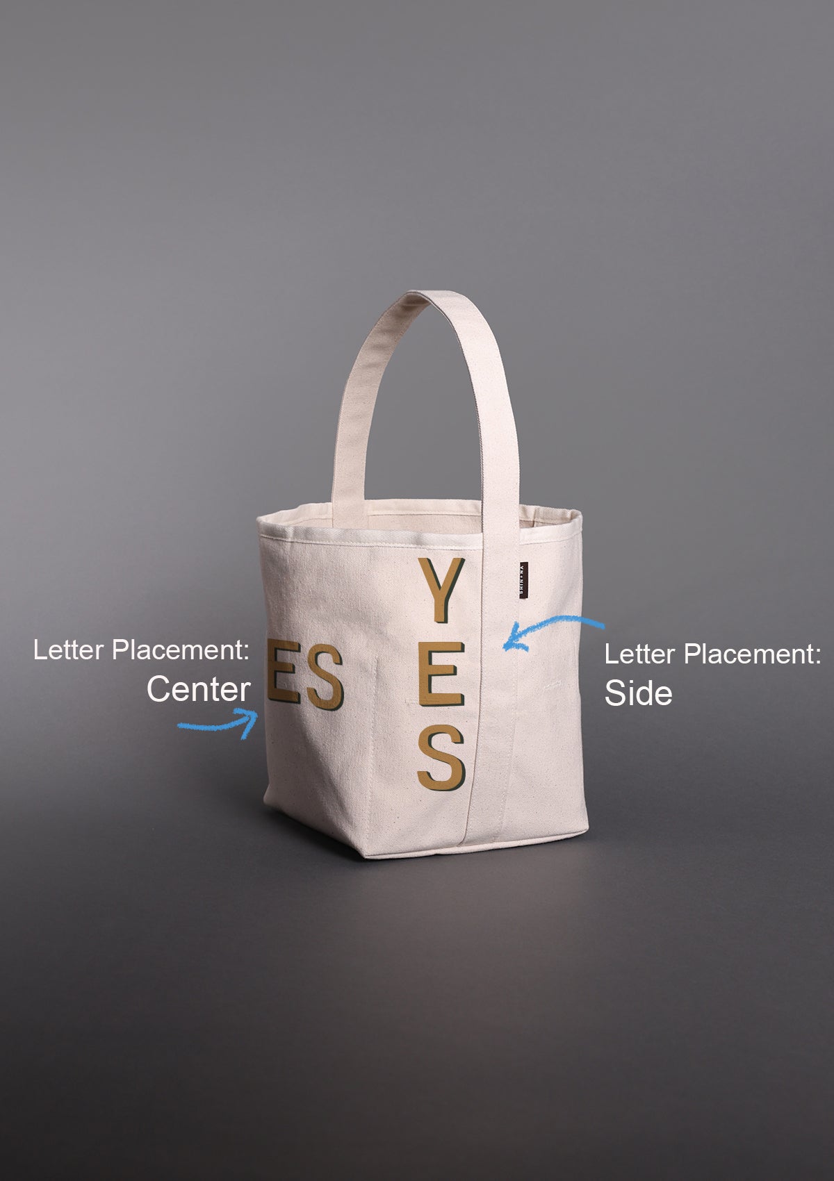 The Small Reversible Bucket Canvas Tote