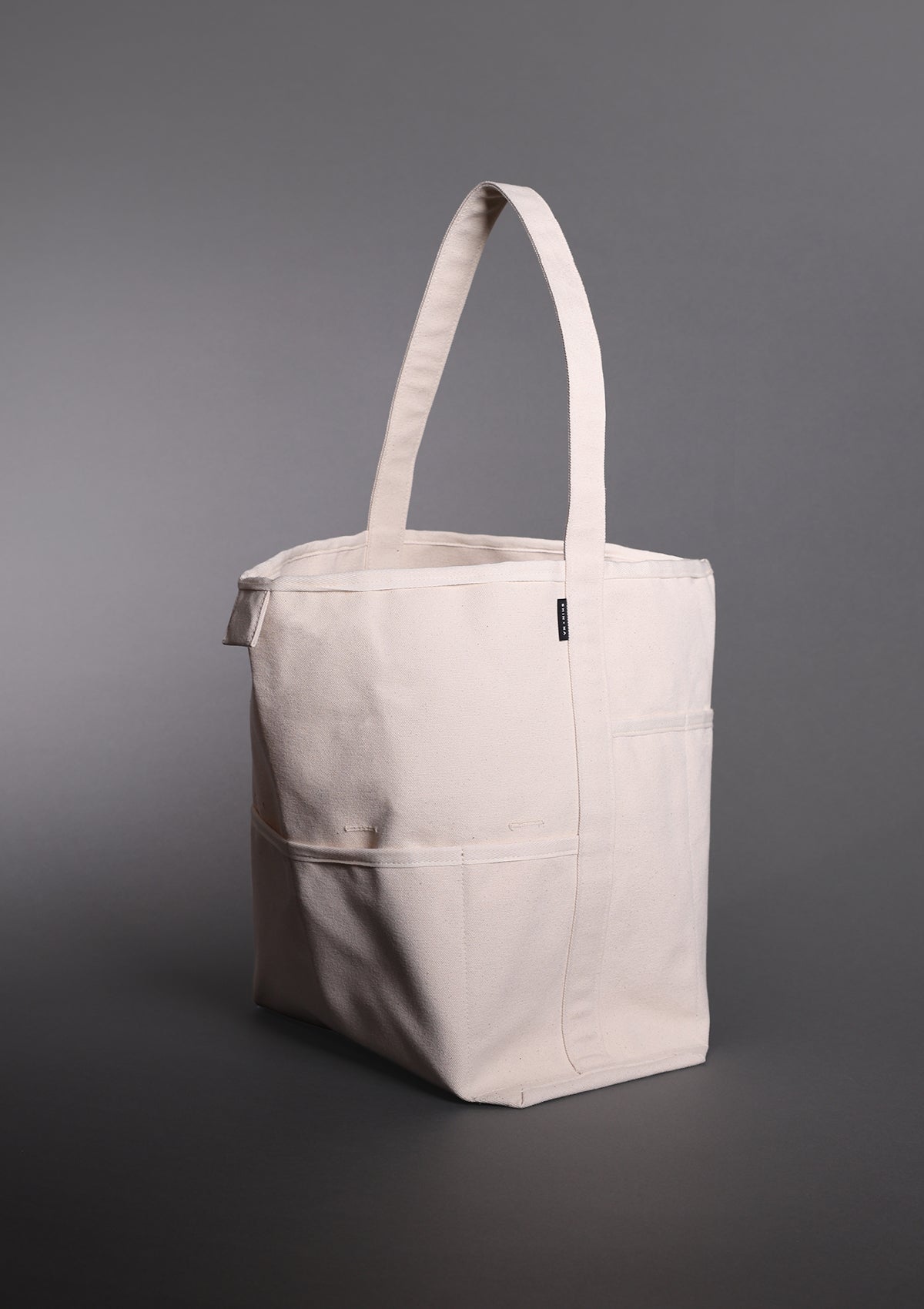 The Grand Reversible Bucket Canvas Tote