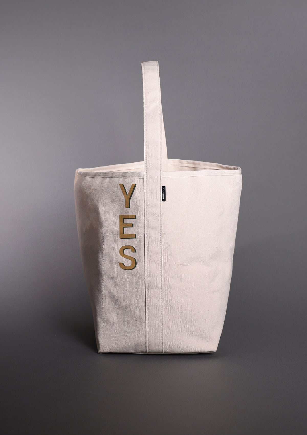 The Grand Reversible Bucket Canvas Tote
