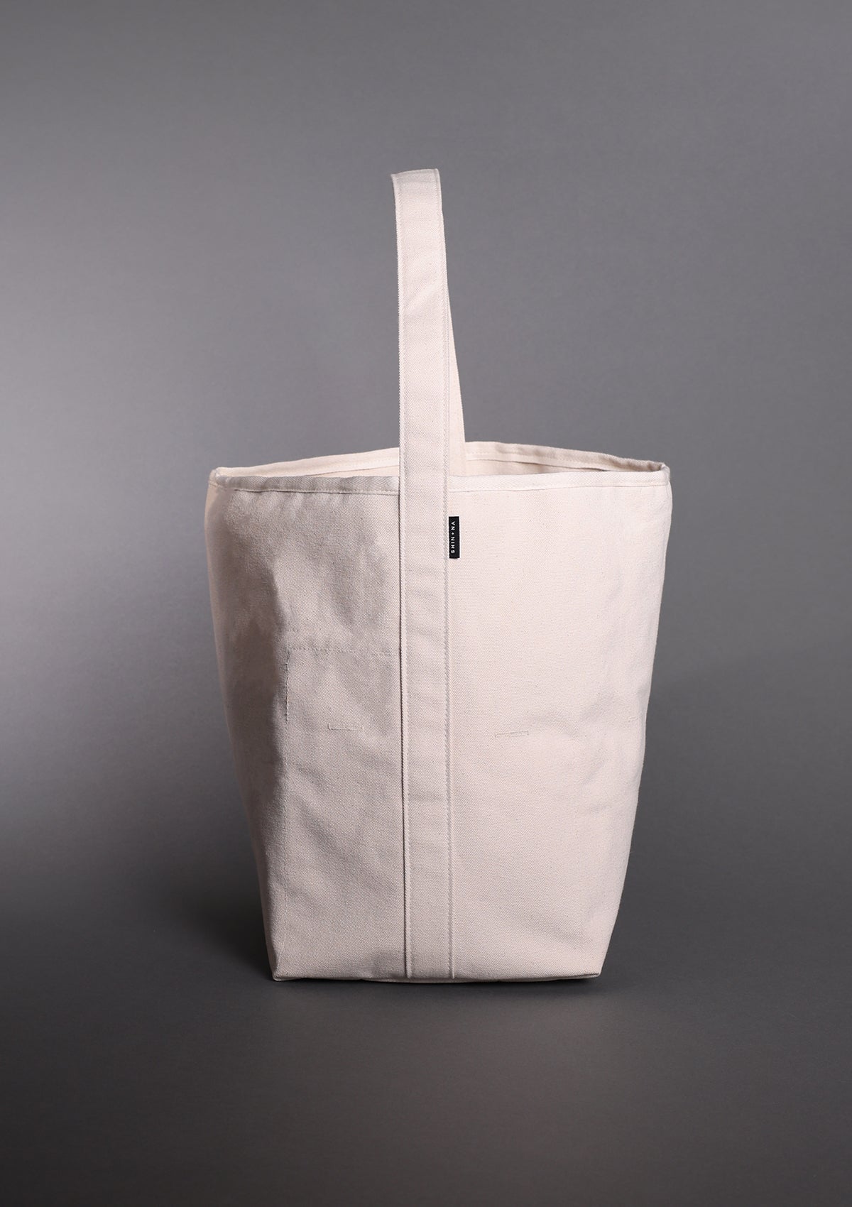 The Grand Reversible Bucket Canvas Tote