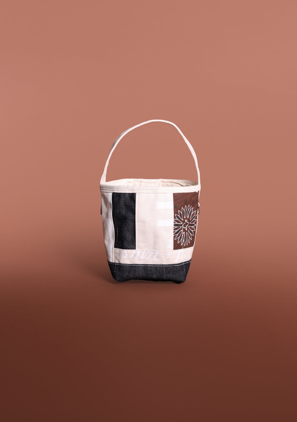 No.40 Small Patchwork Bucket Tote