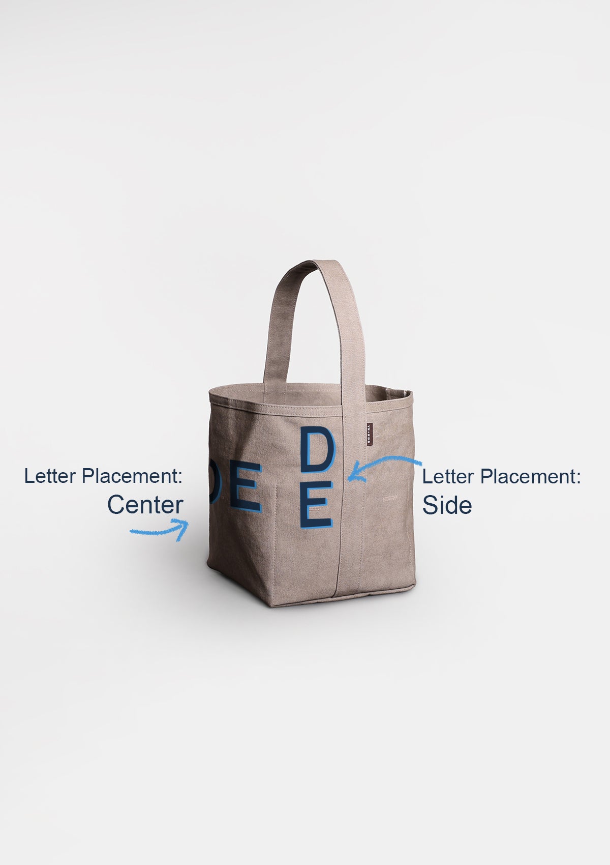 The Tall Reversible Canvas Bucket Tote