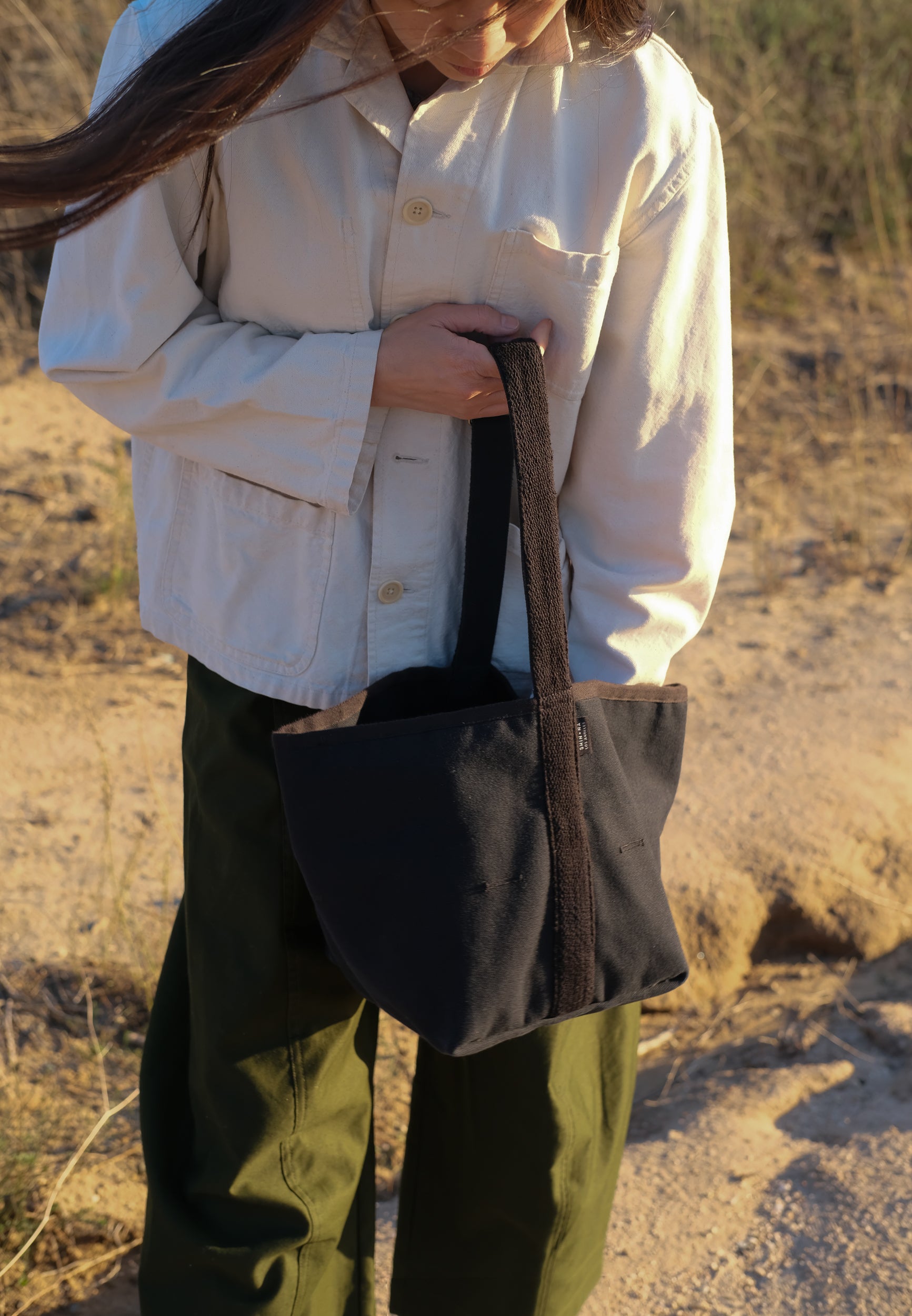The Reversible Bucket Canvas Tote
