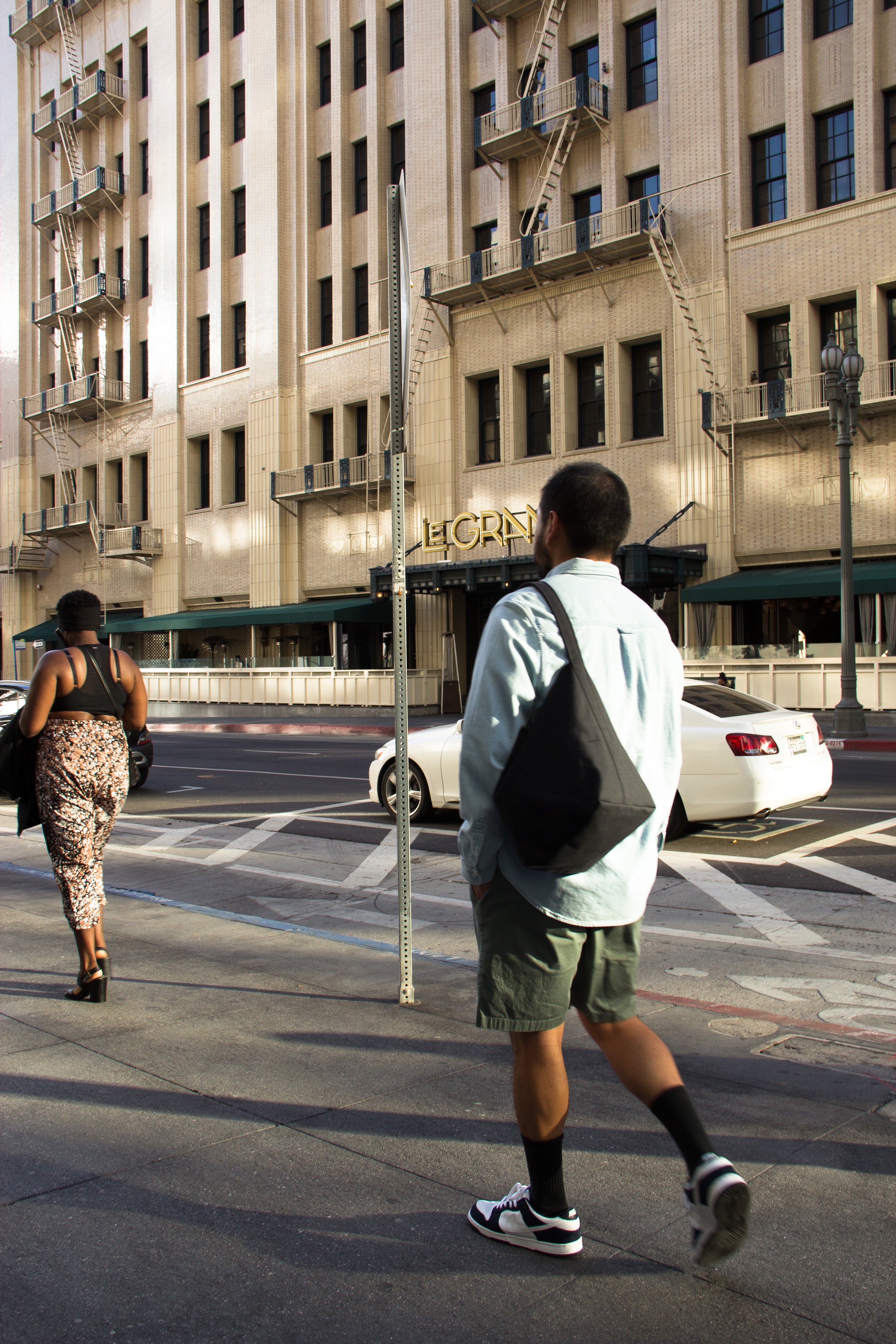 The Tall Reversible Bucket Canvas Tote
