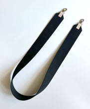 Load image into Gallery viewer, The Black Cotton Webbing Crossbody Strap
