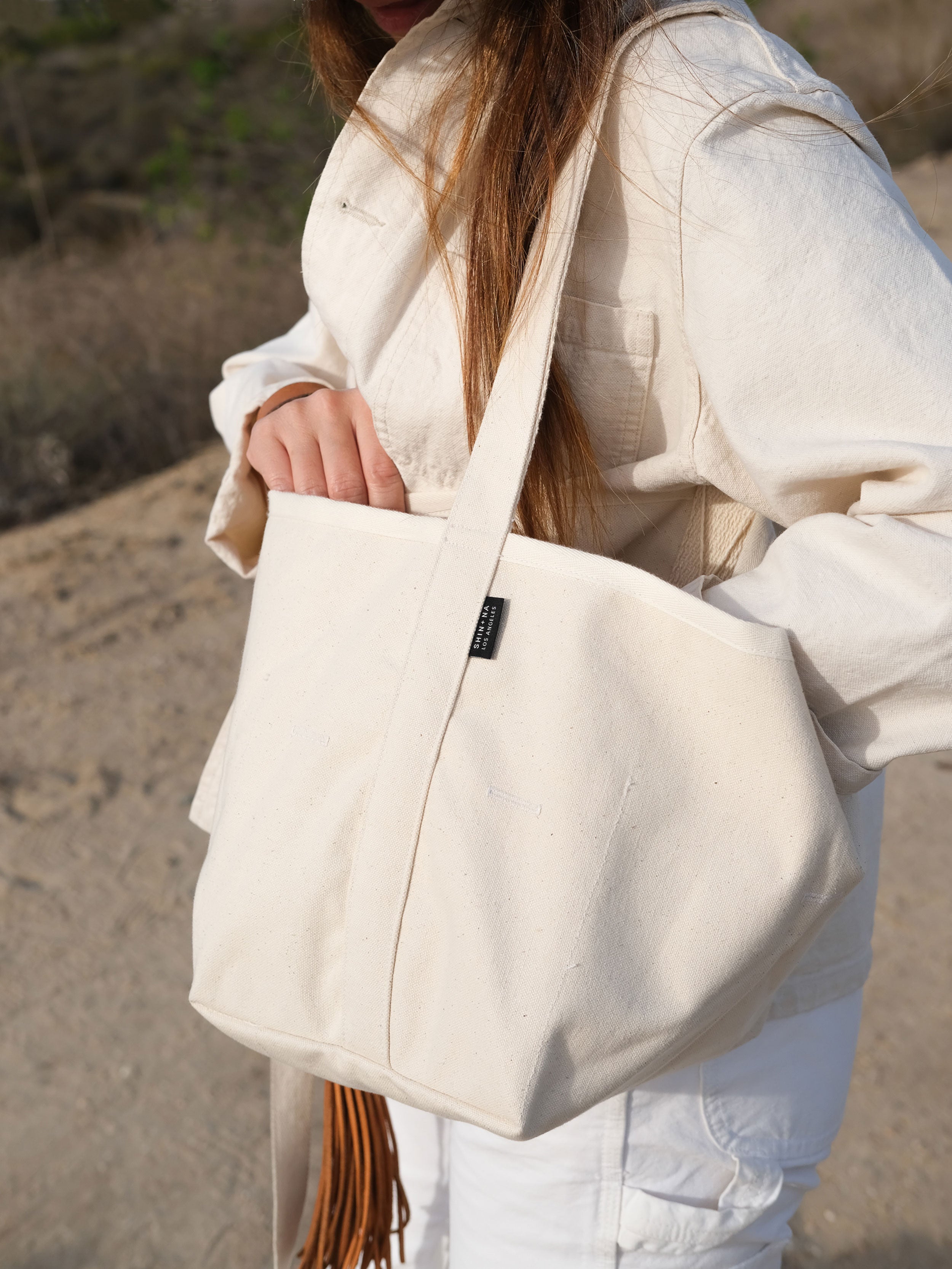 The Reversible Bucket Canvas Tote