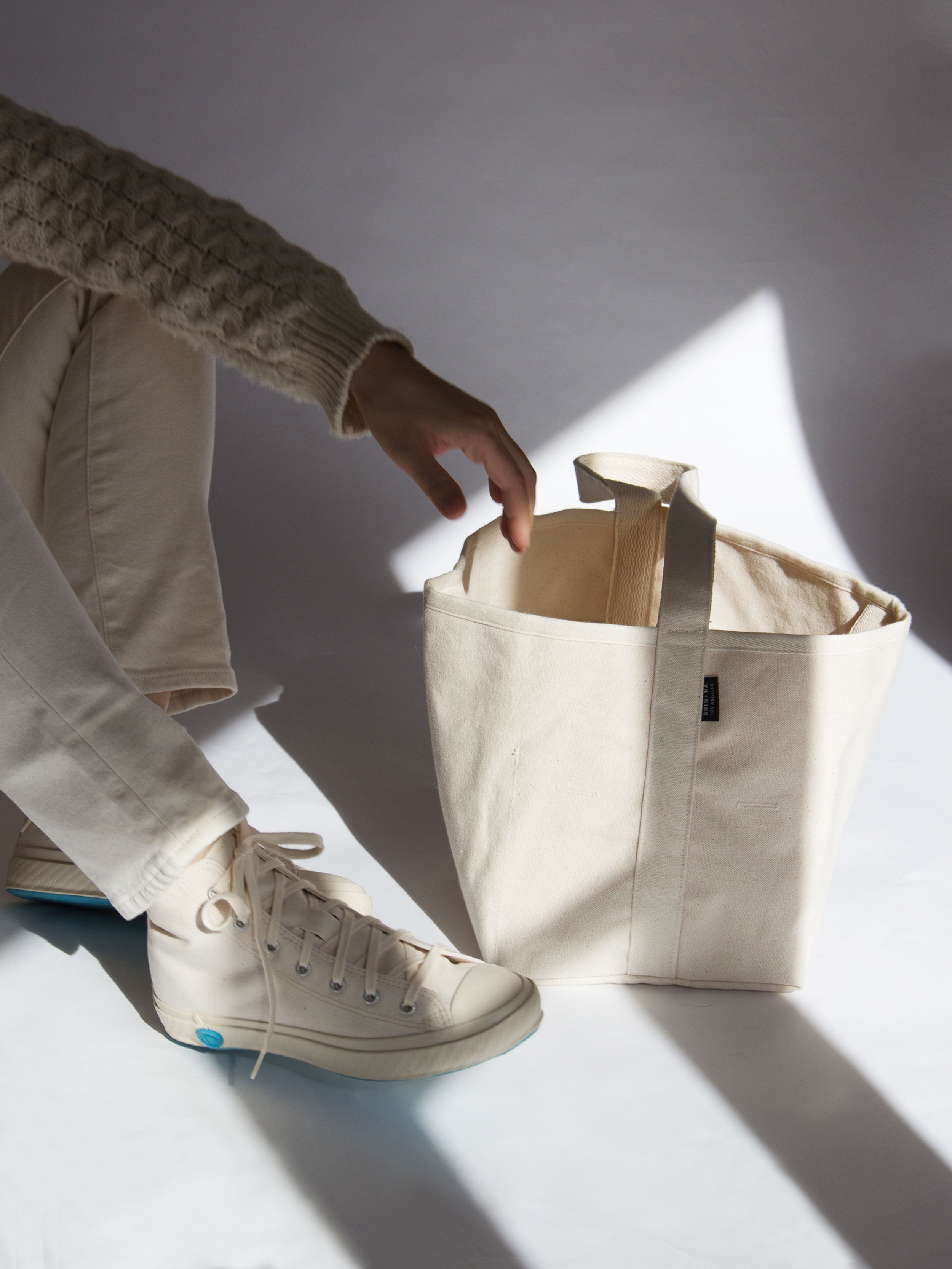 The Reversible Bucket Canvas Tote