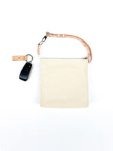 Load image into Gallery viewer, THE CONVERTIBLE CANVAS CLUTCH in natural
