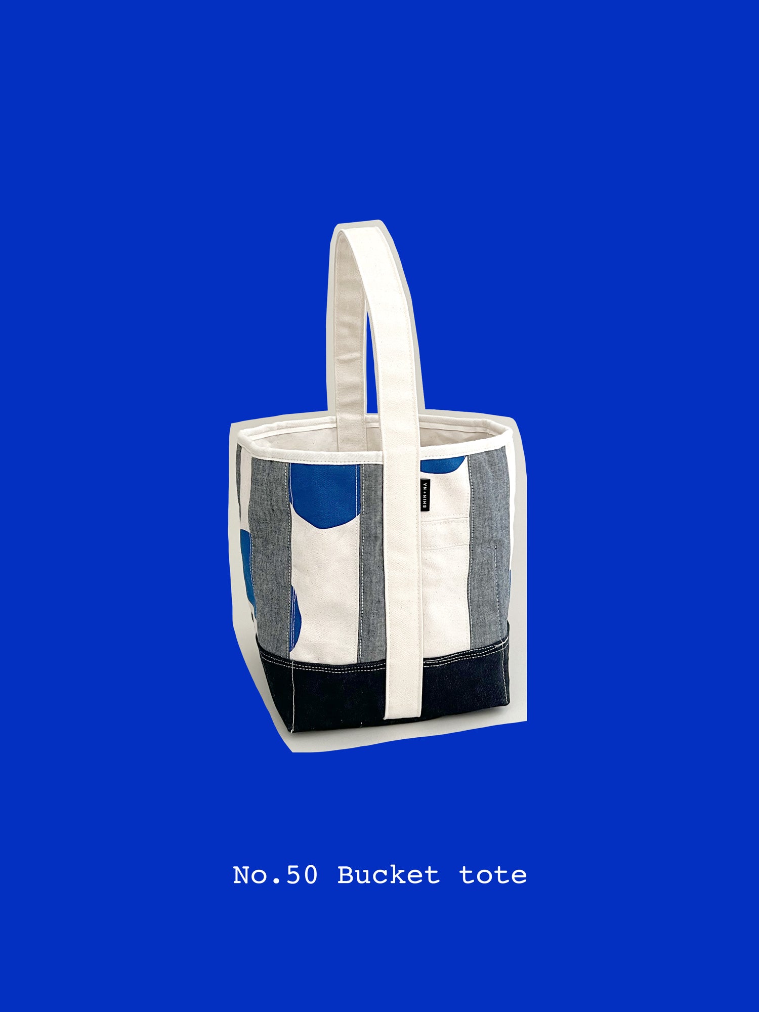 No.50 Patchwork Bucket Tote