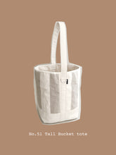 Load image into Gallery viewer, No.51 TALL PATCHWORK BUCKET TOTE
