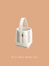 Load image into Gallery viewer, No.51 SMALL PATCHWORK BUCKET TOTE
