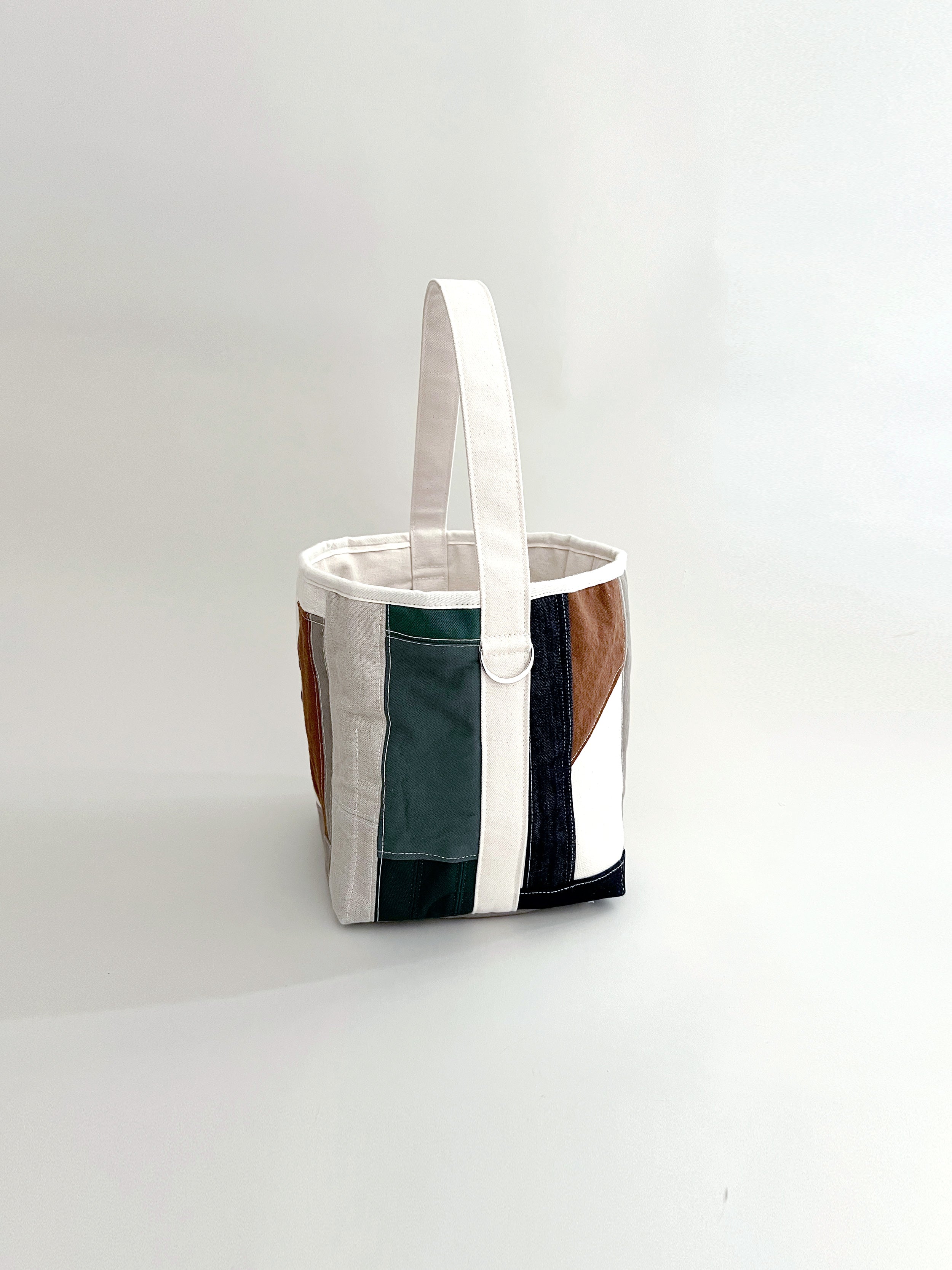 No.47 Patchwork Bucket Tote