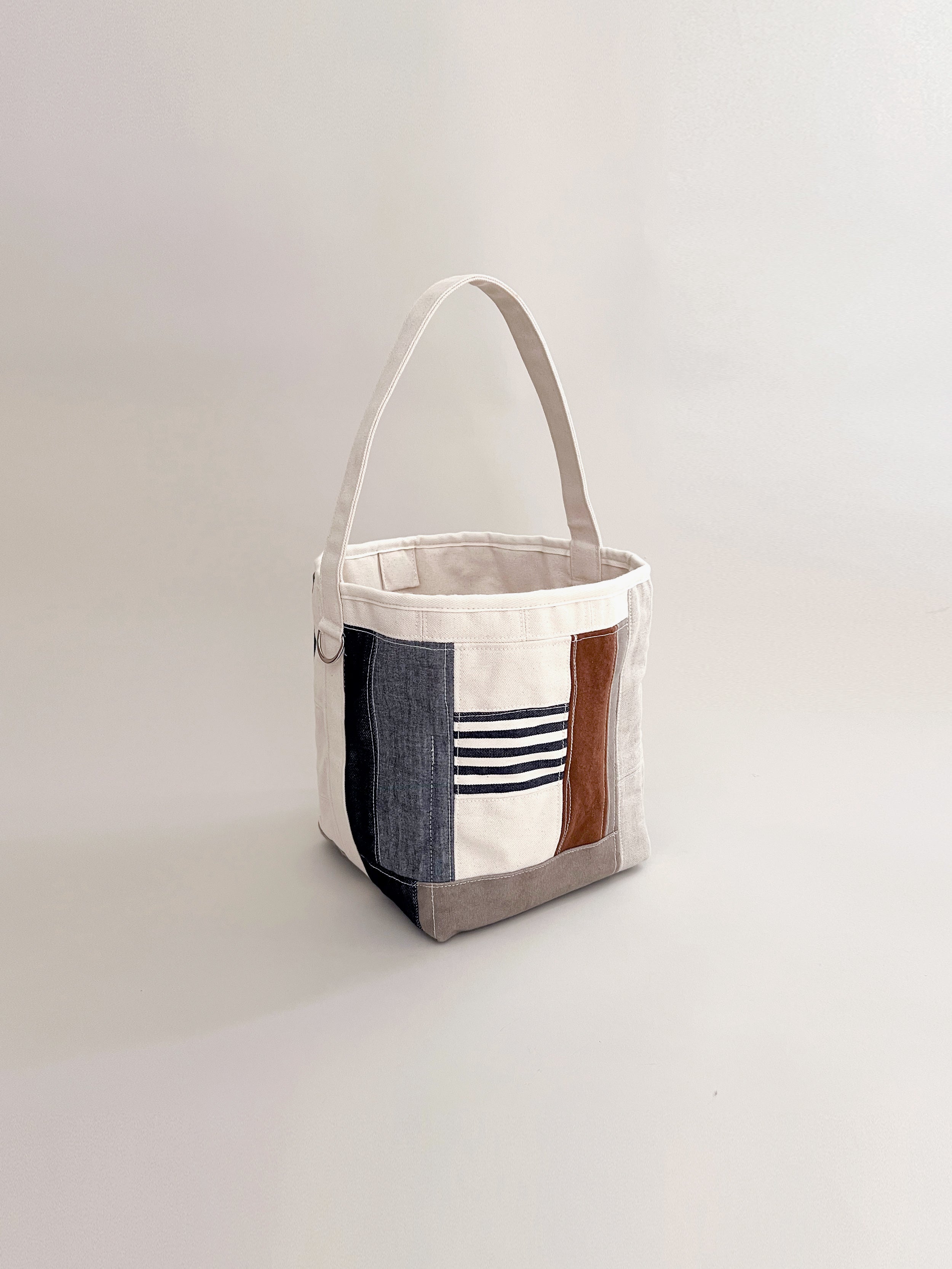No.47 Patchwork Bucket Tote