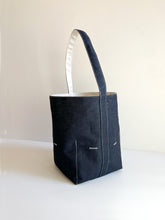 Load image into Gallery viewer, THE PATCHWORK TALL BUCKET TOTE
