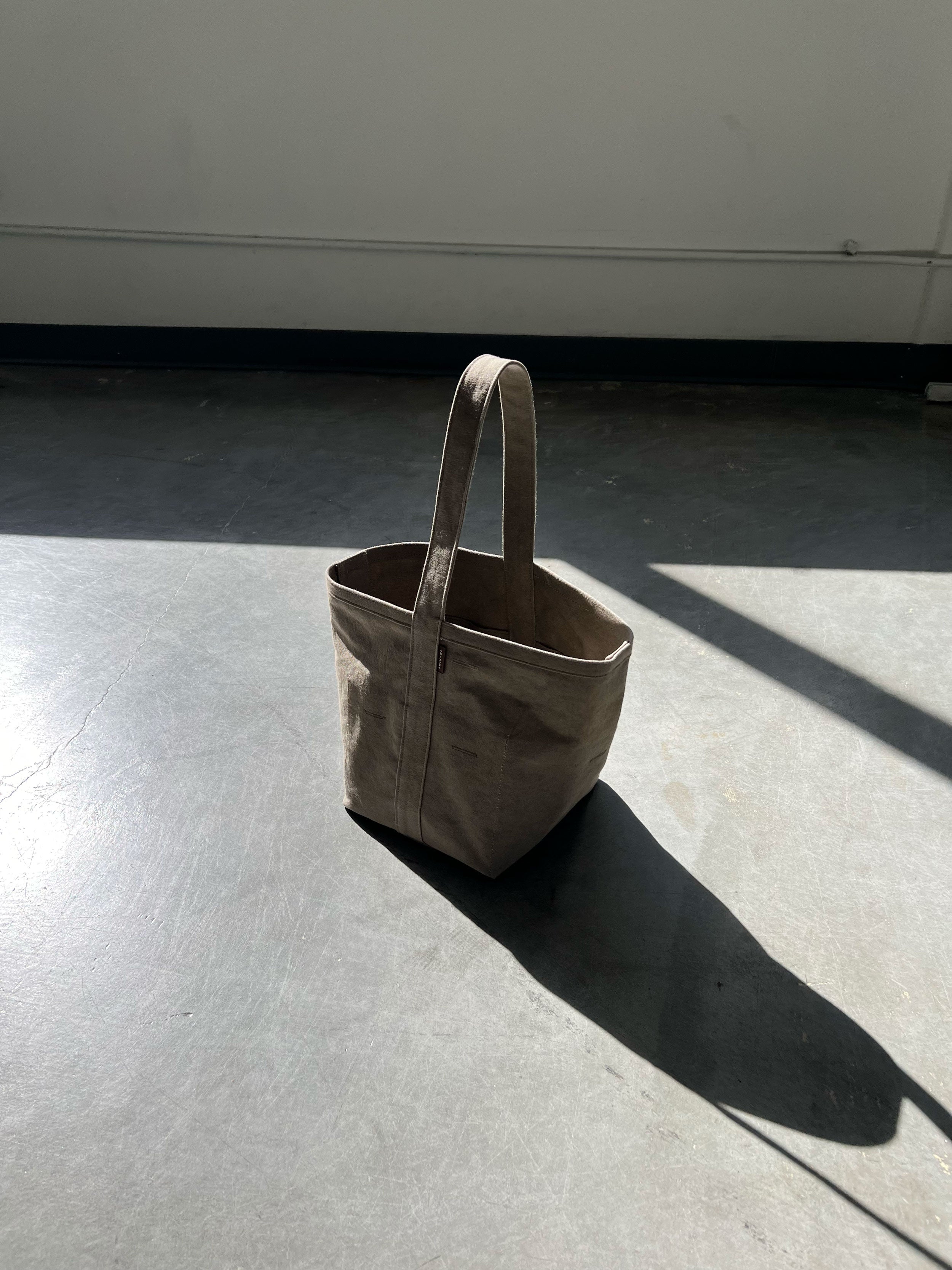 The Reversible Canvas Bucket Tote