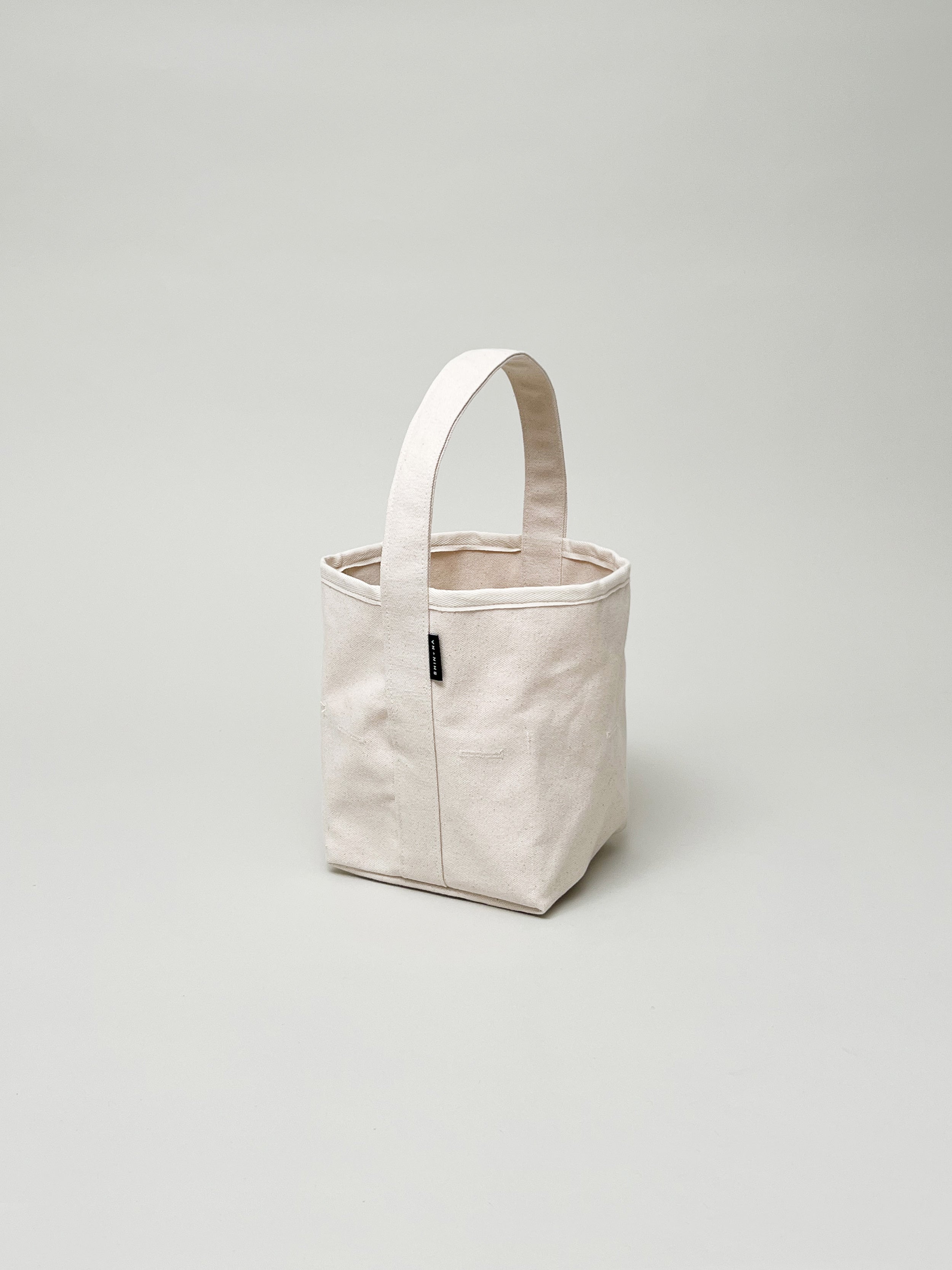 The Small  Reversible Bucket Canvas Tote