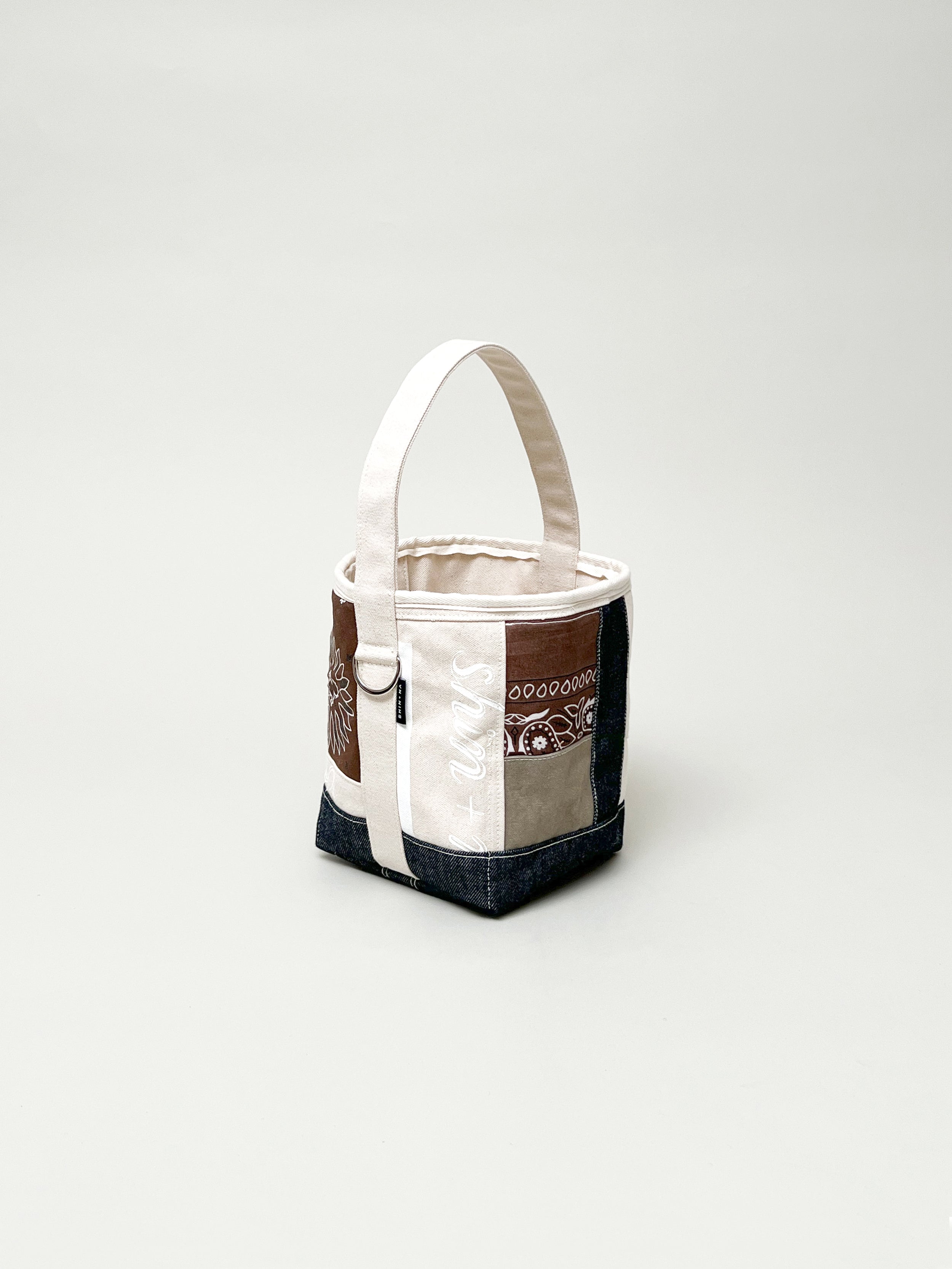 No.40 Small Patchwork Bucket Tote