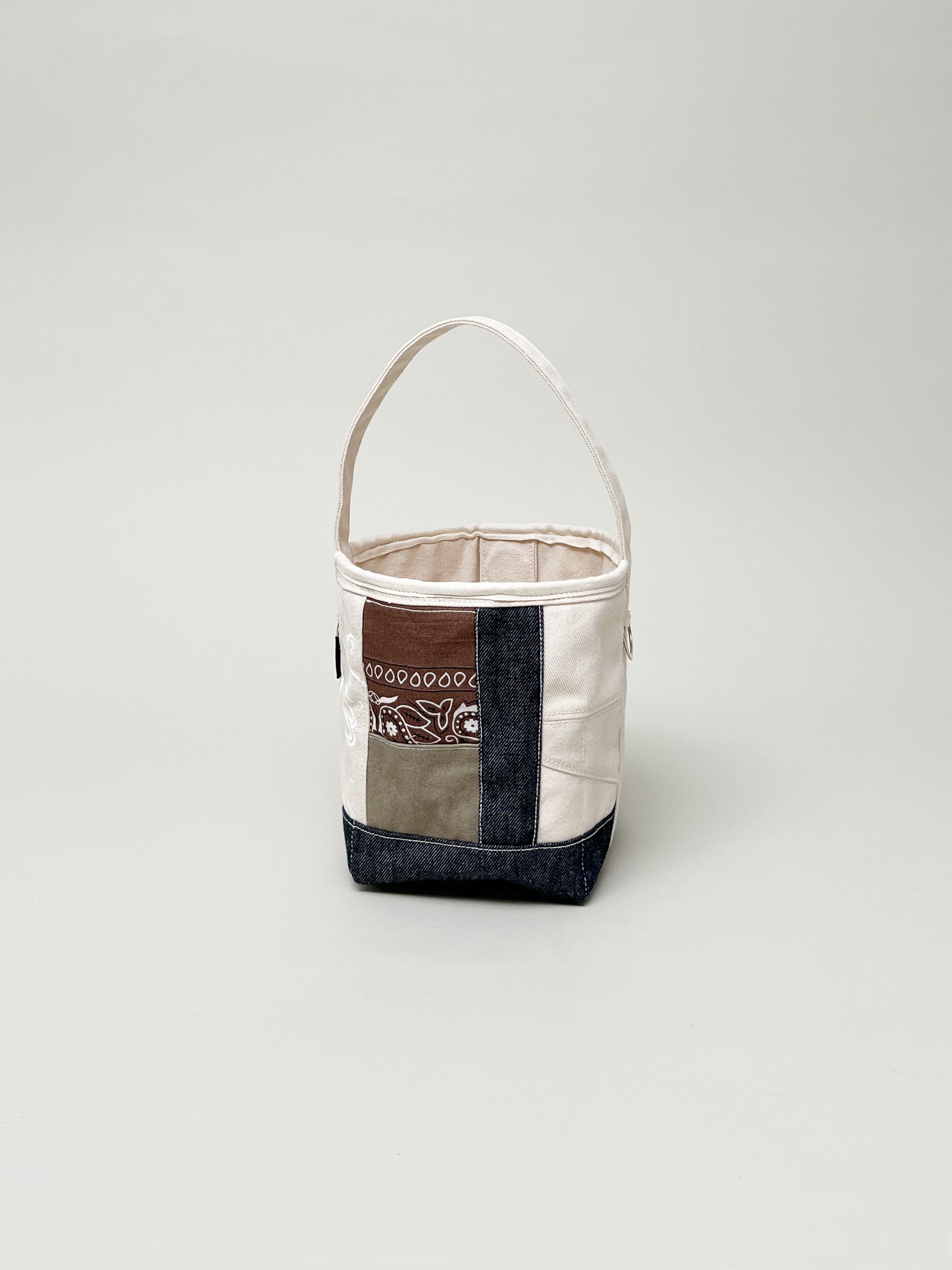 No.40 Small Patchwork Bucket Tote