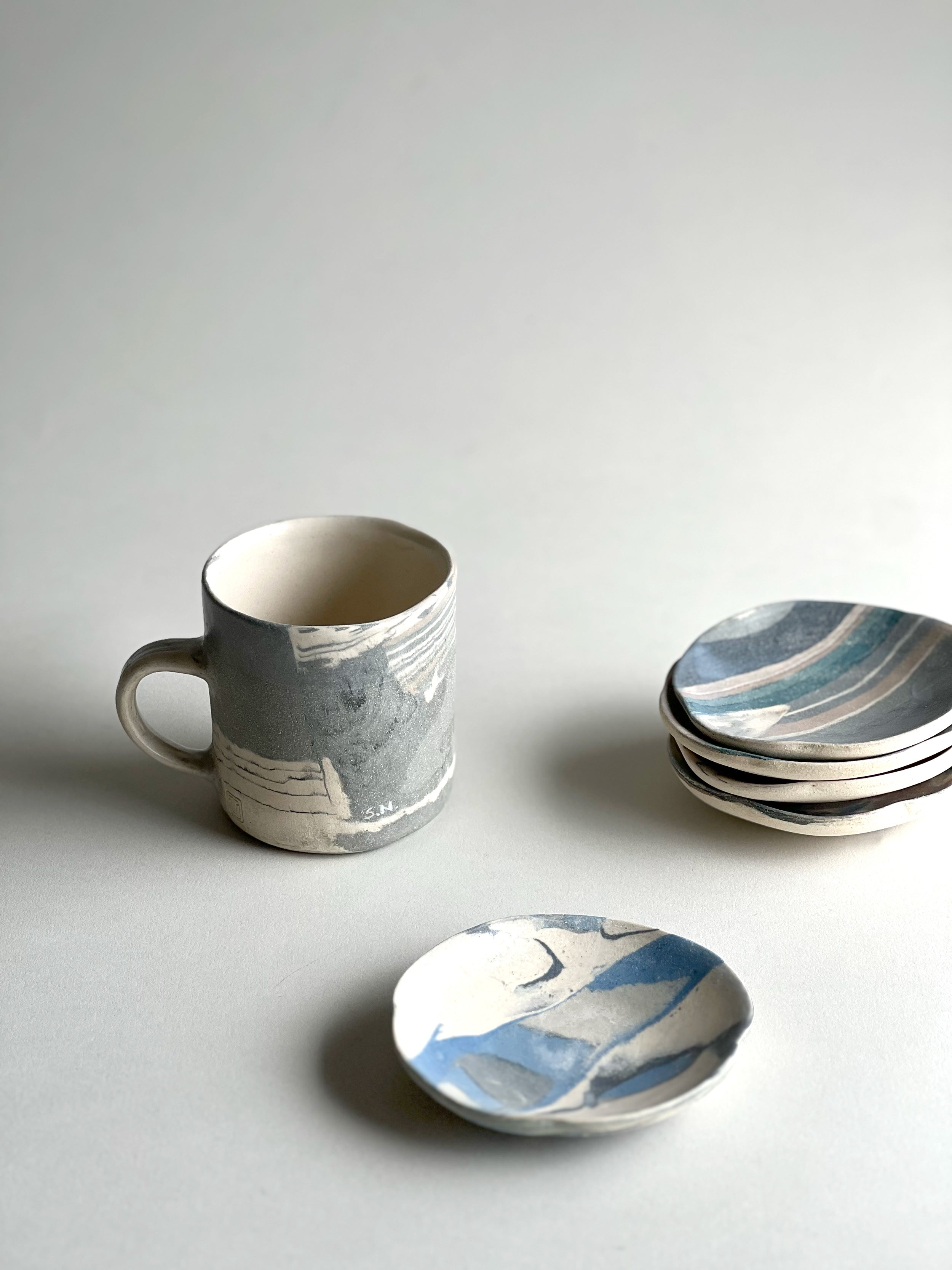 Handbuilt Inlay Dish