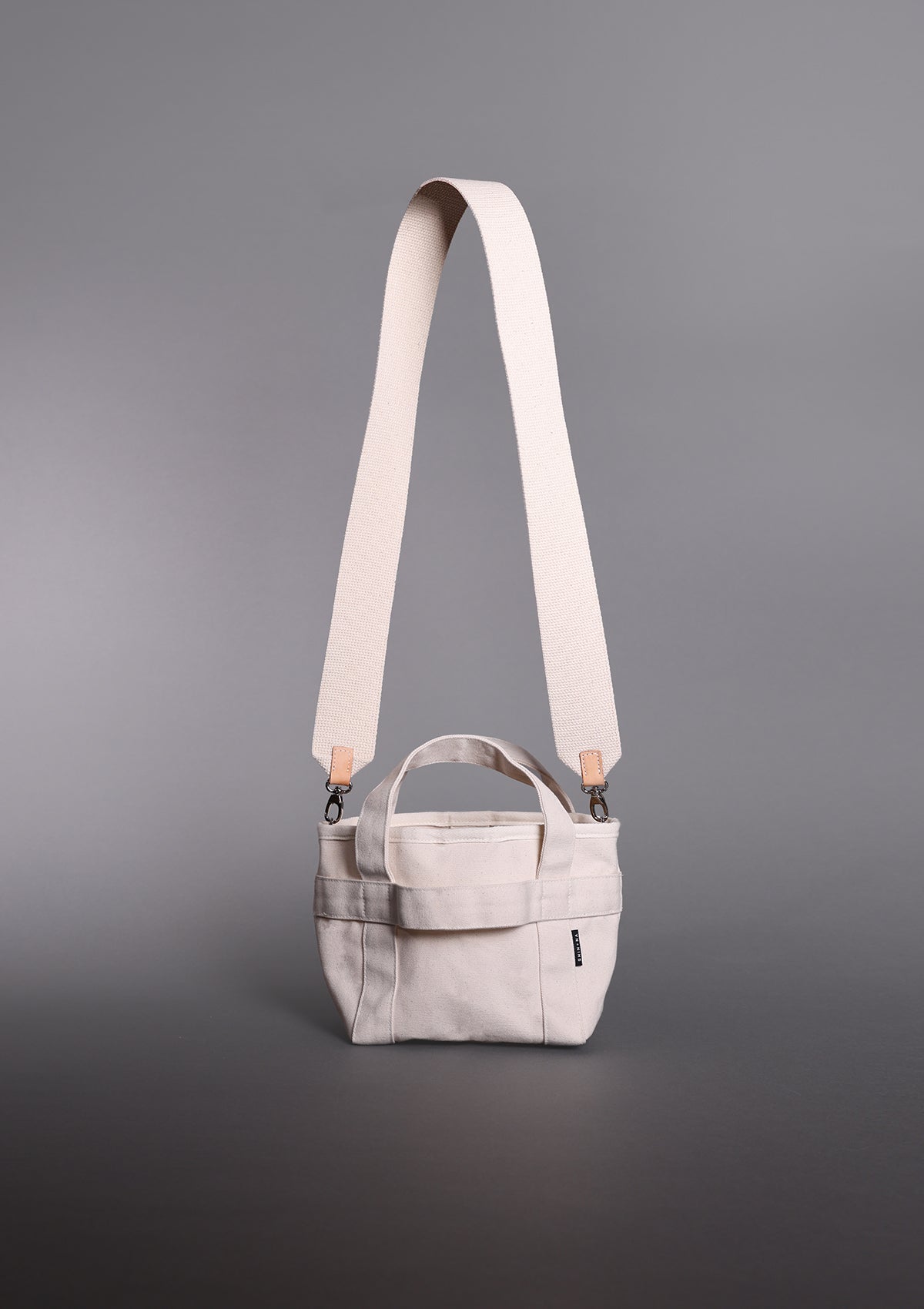 The Crossbody Mini Canvas Tote
