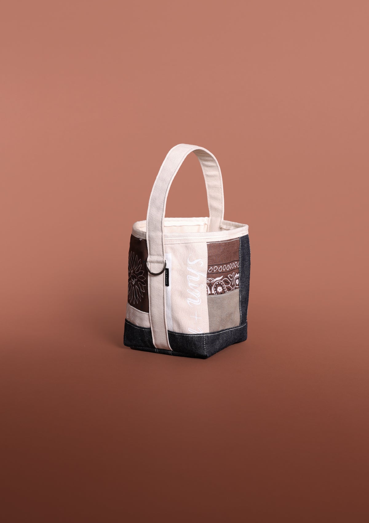 No.40 Small Patchwork Bucket Tote