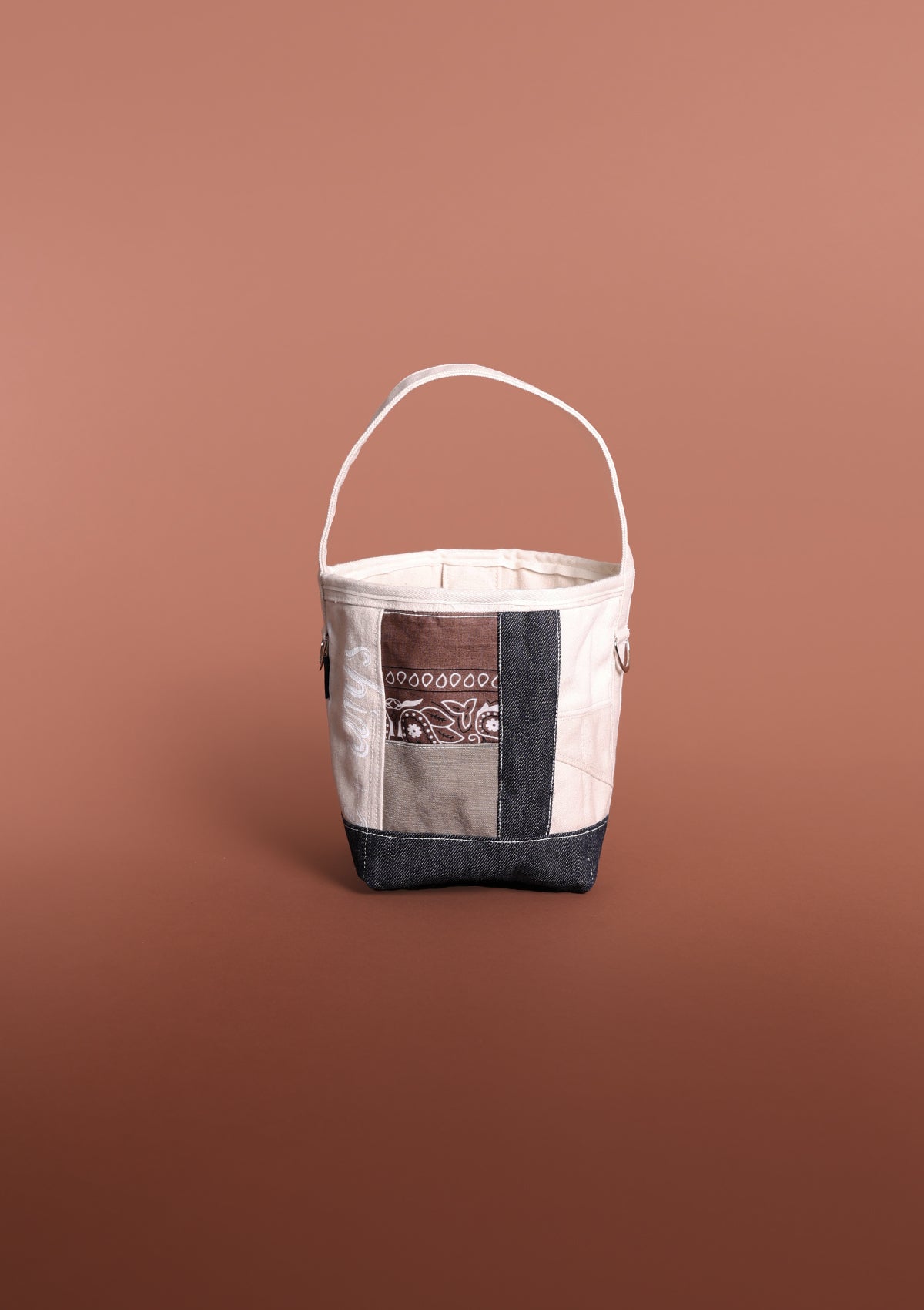 No.40 Small Patchwork Bucket Tote