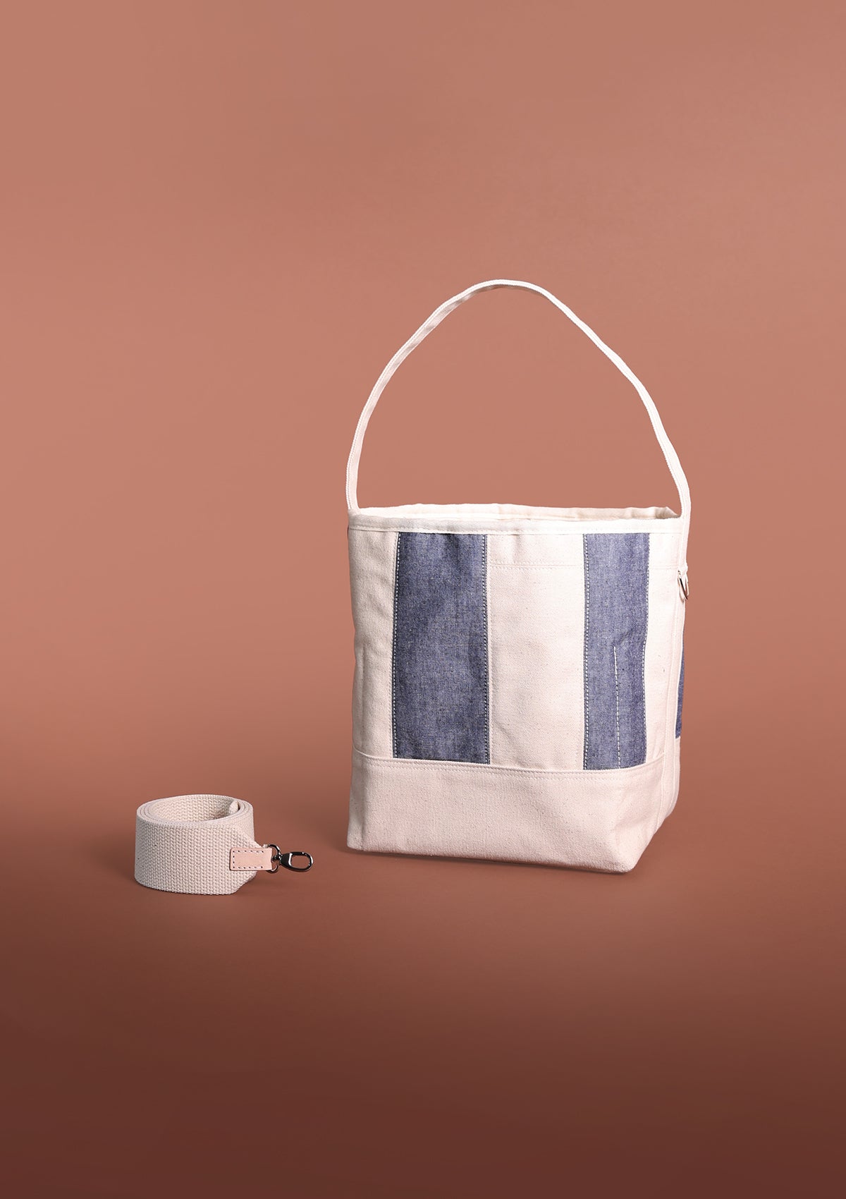 No.46 Patchwork Bucket Tote