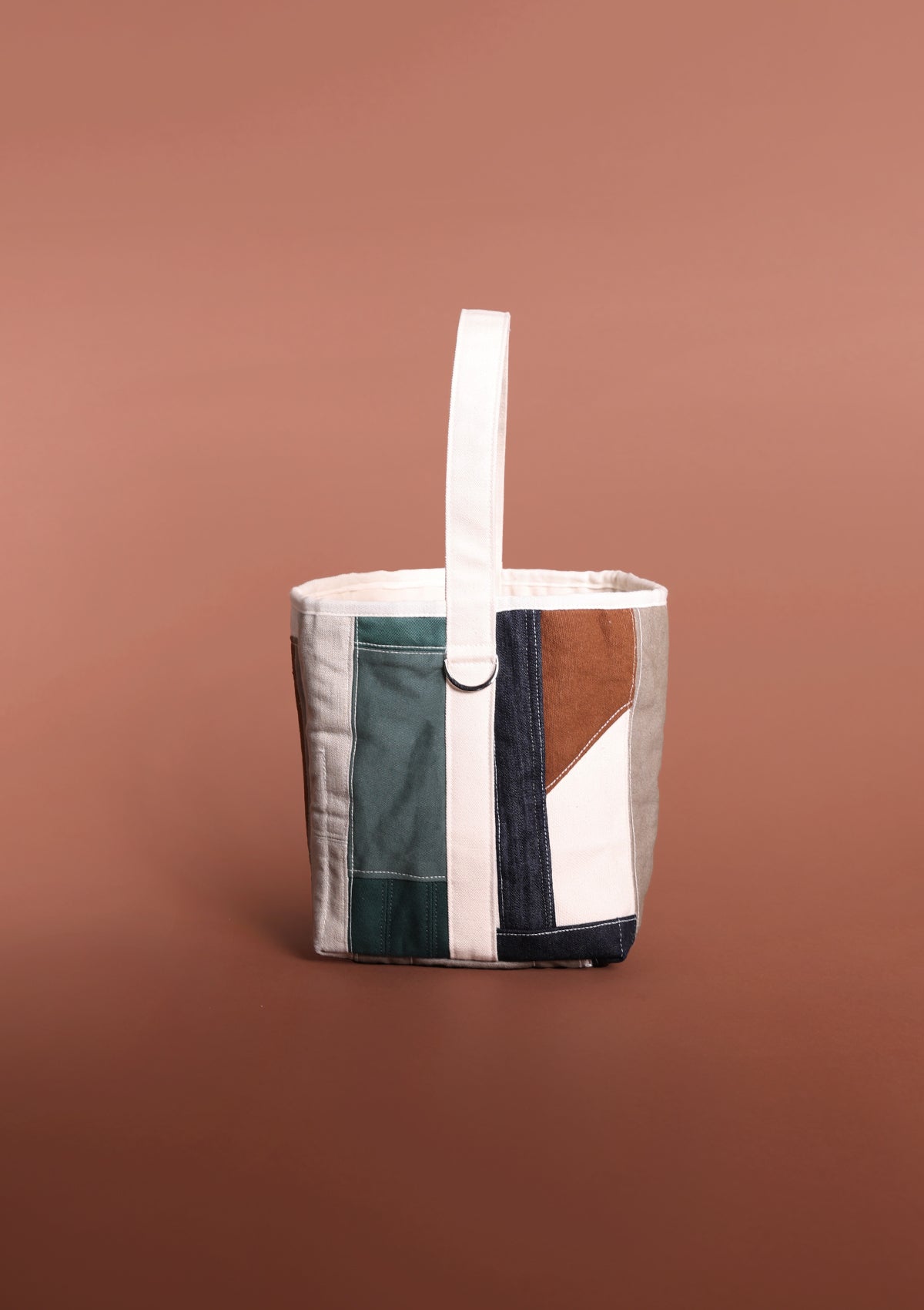 No.47 Patchwork Bucket Tote