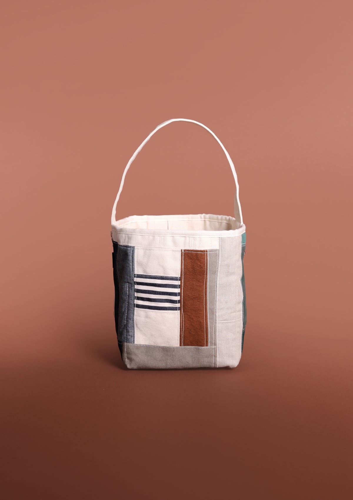 No.47 Patchwork Bucket Tote