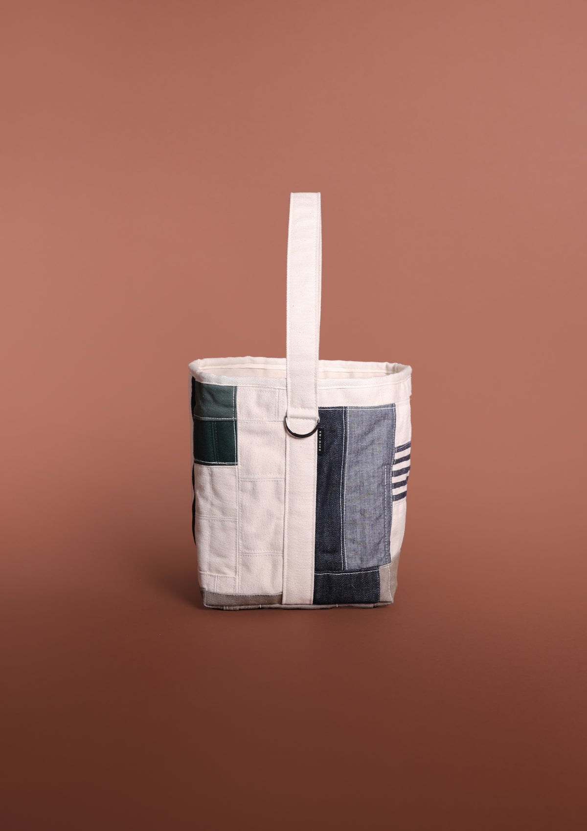 No.47 Patchwork Bucket Tote