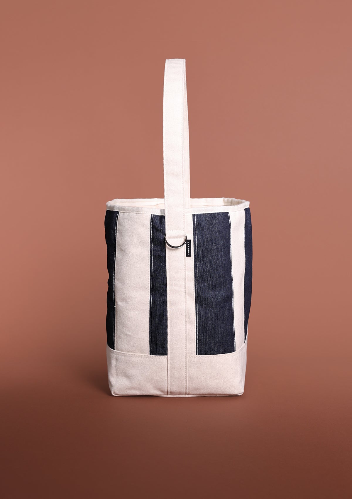 No.45 Tall Patchwork Bucket Tote