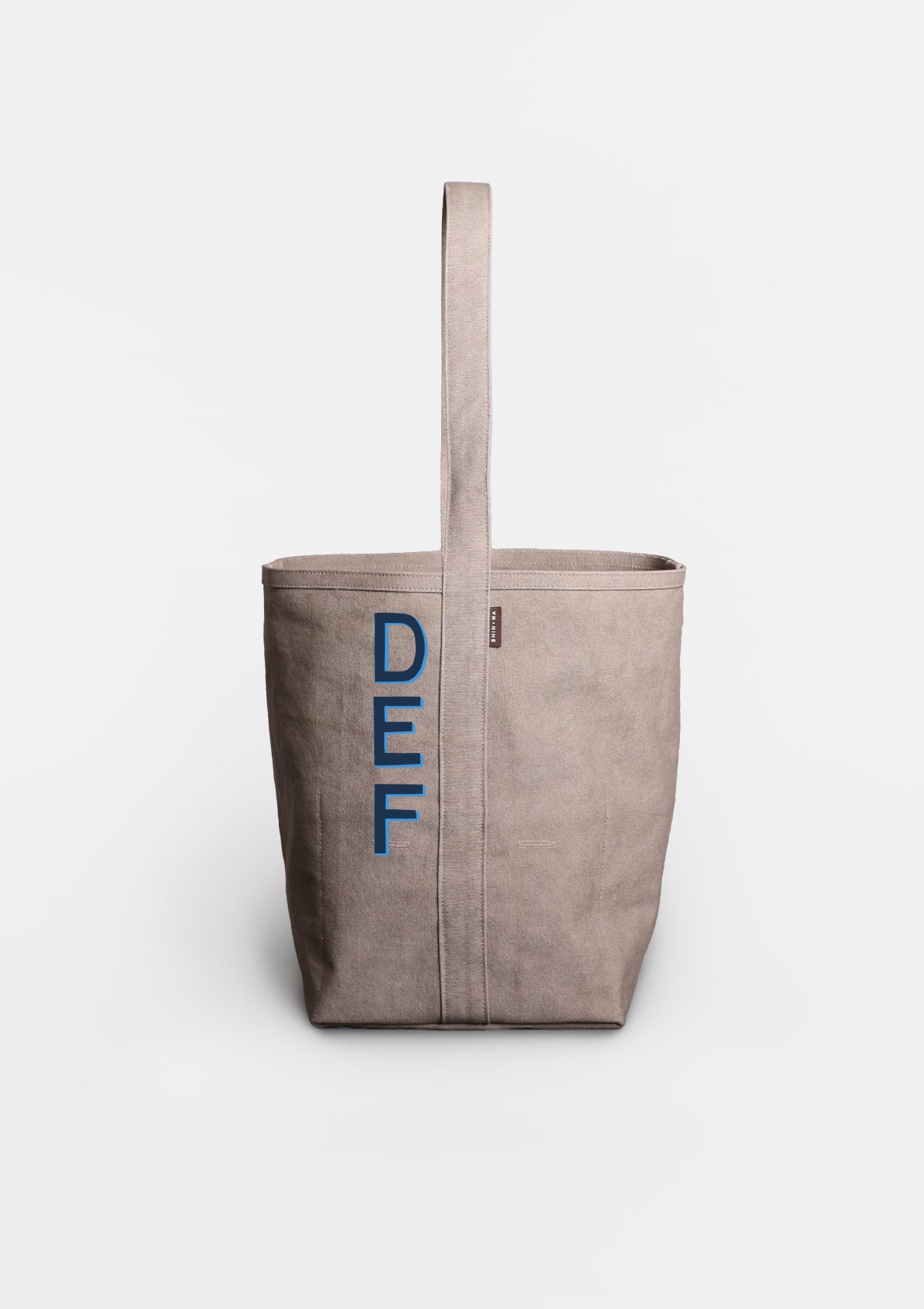 The Tall Reversible Canvas Bucket Tote