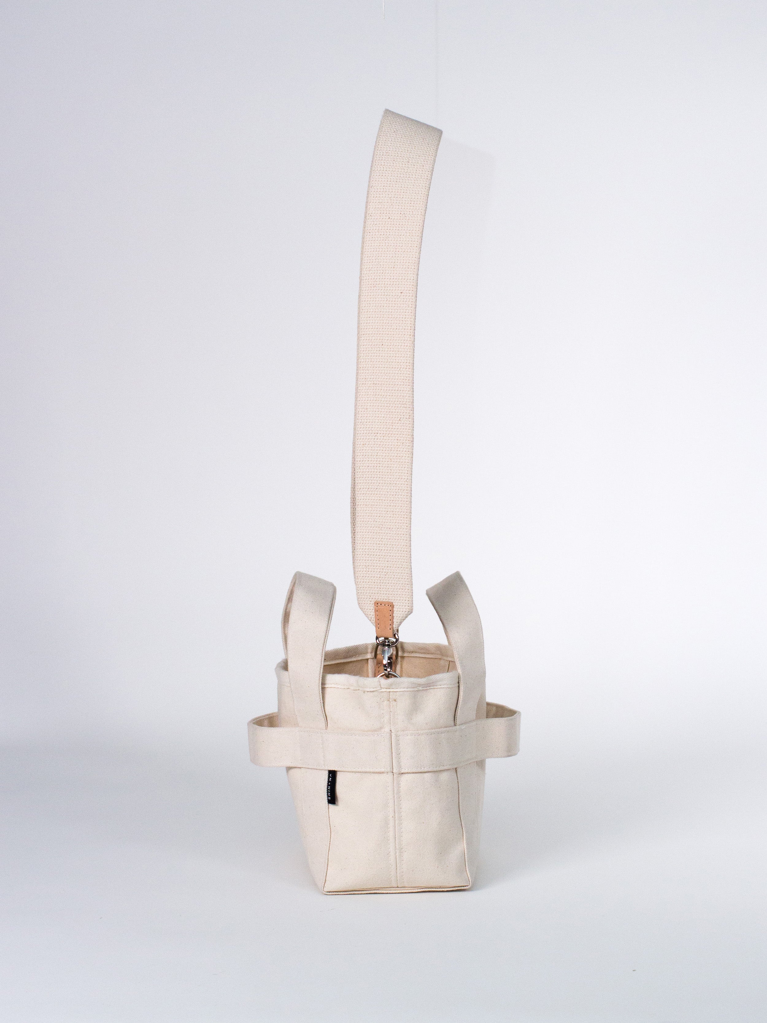 The Crossbody Mini Canvas Tote