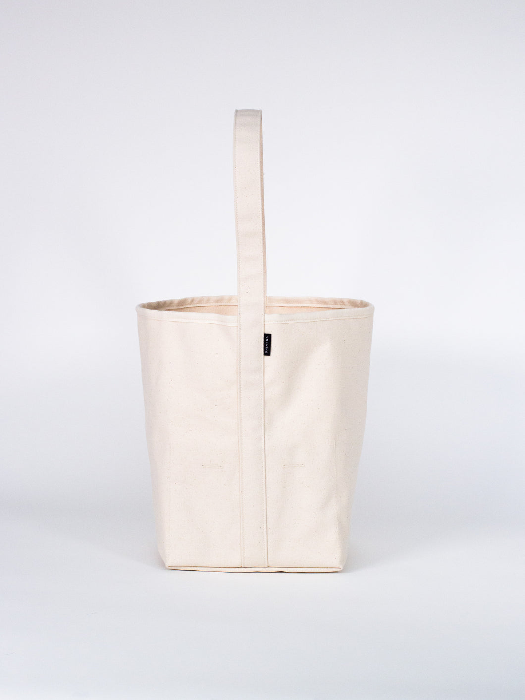 THE TALL  REVERSIBLE BUCKET CANVAS TOTE